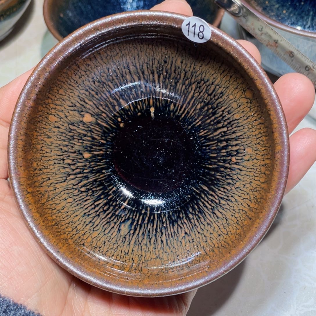 茶盏龙窑柴烧建盏118