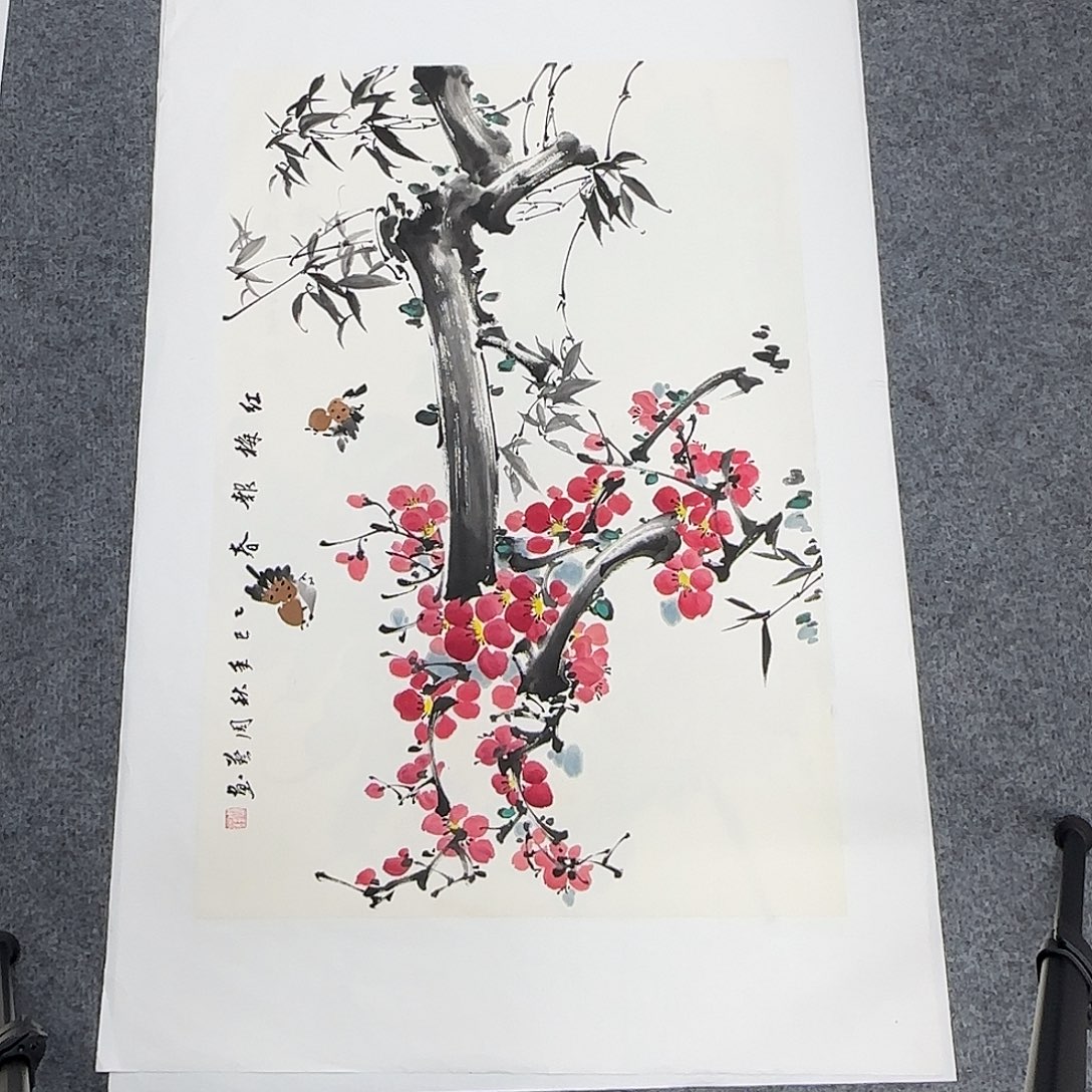 国画68*45纯手绘周艺