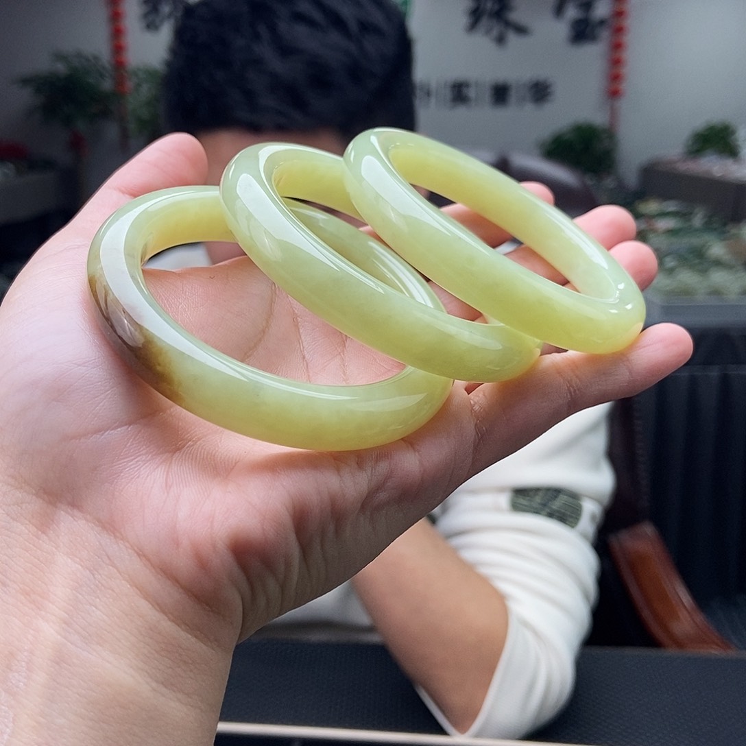 和田玉51-58颜色多样性发拍一发一未镶嵌