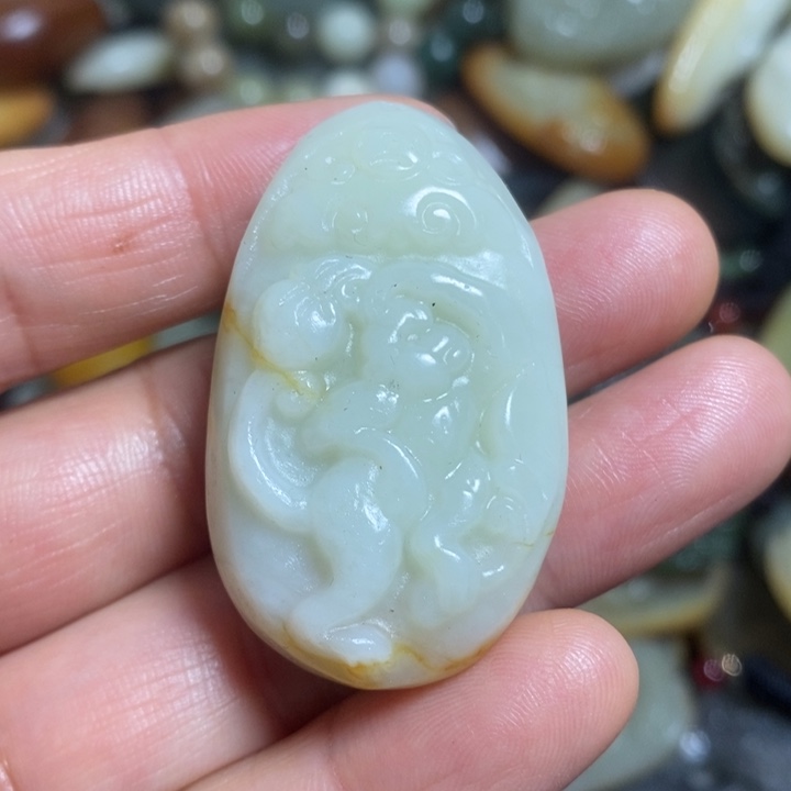 和田玉挂件未镶嵌