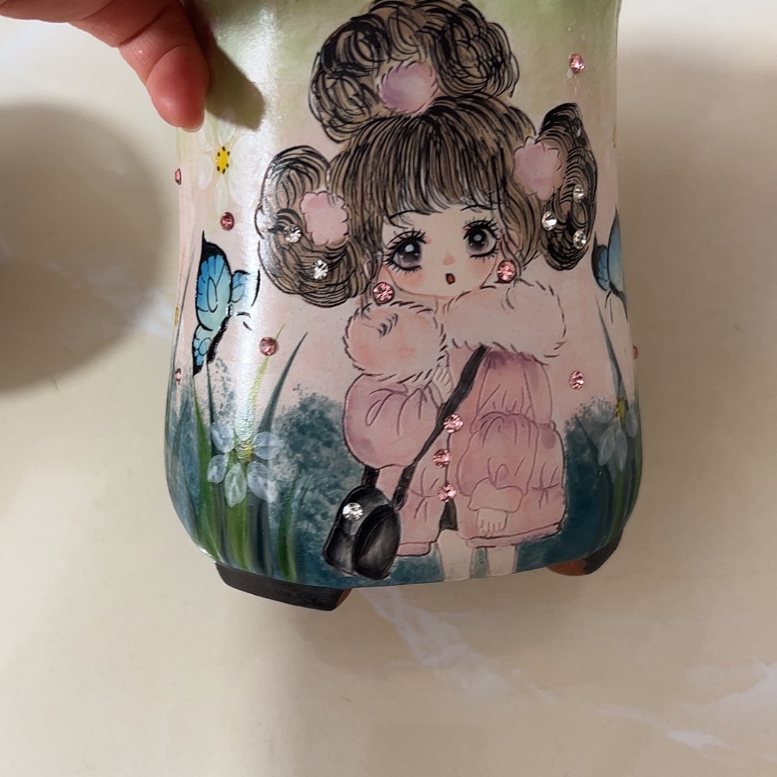 景德镇陶瓷花盆景德镇陶瓷花盆