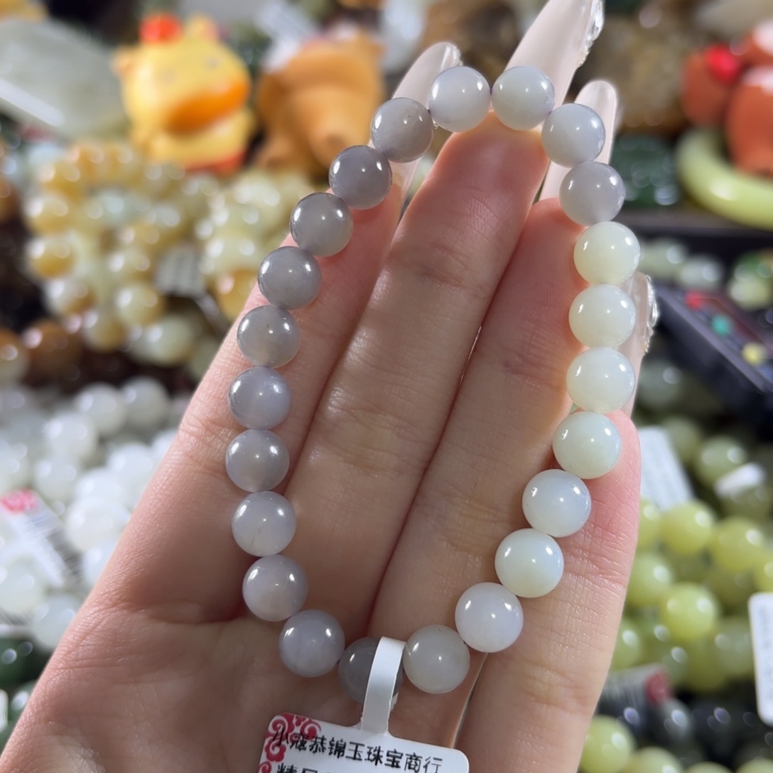 和田玉未镶嵌手链156