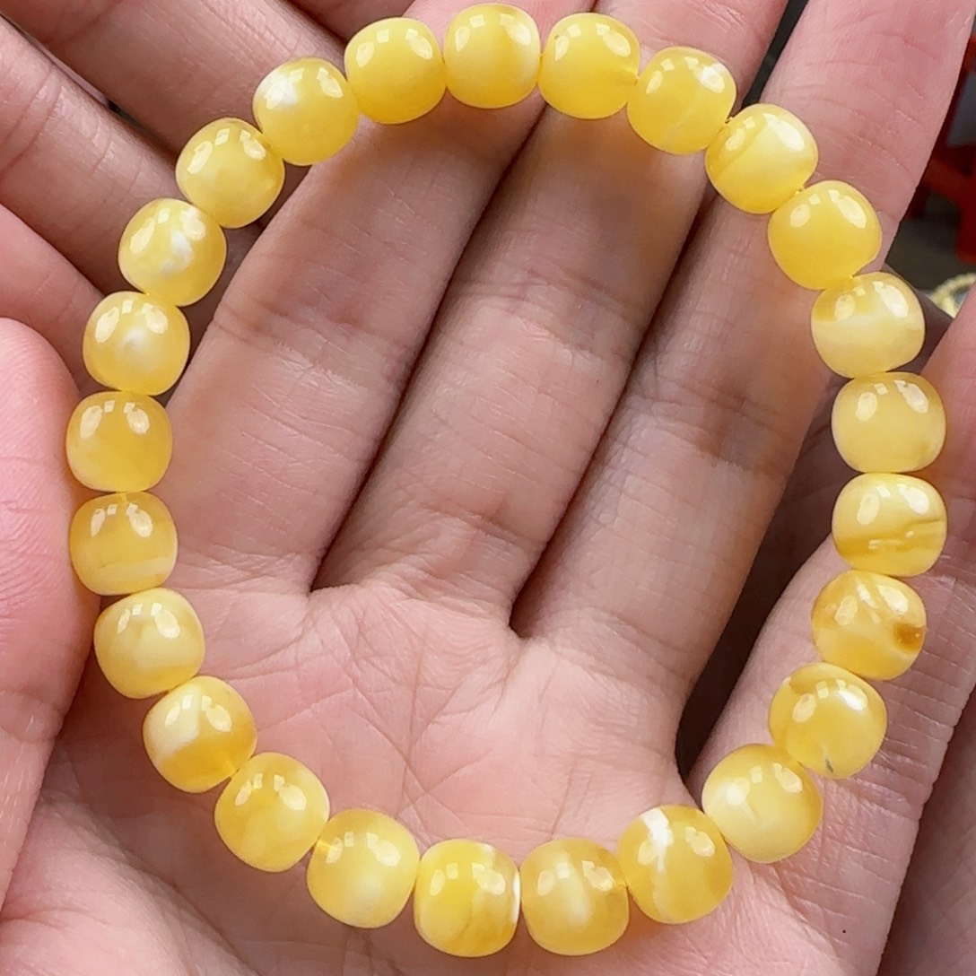 琥珀裸石未镶嵌蜜蜡