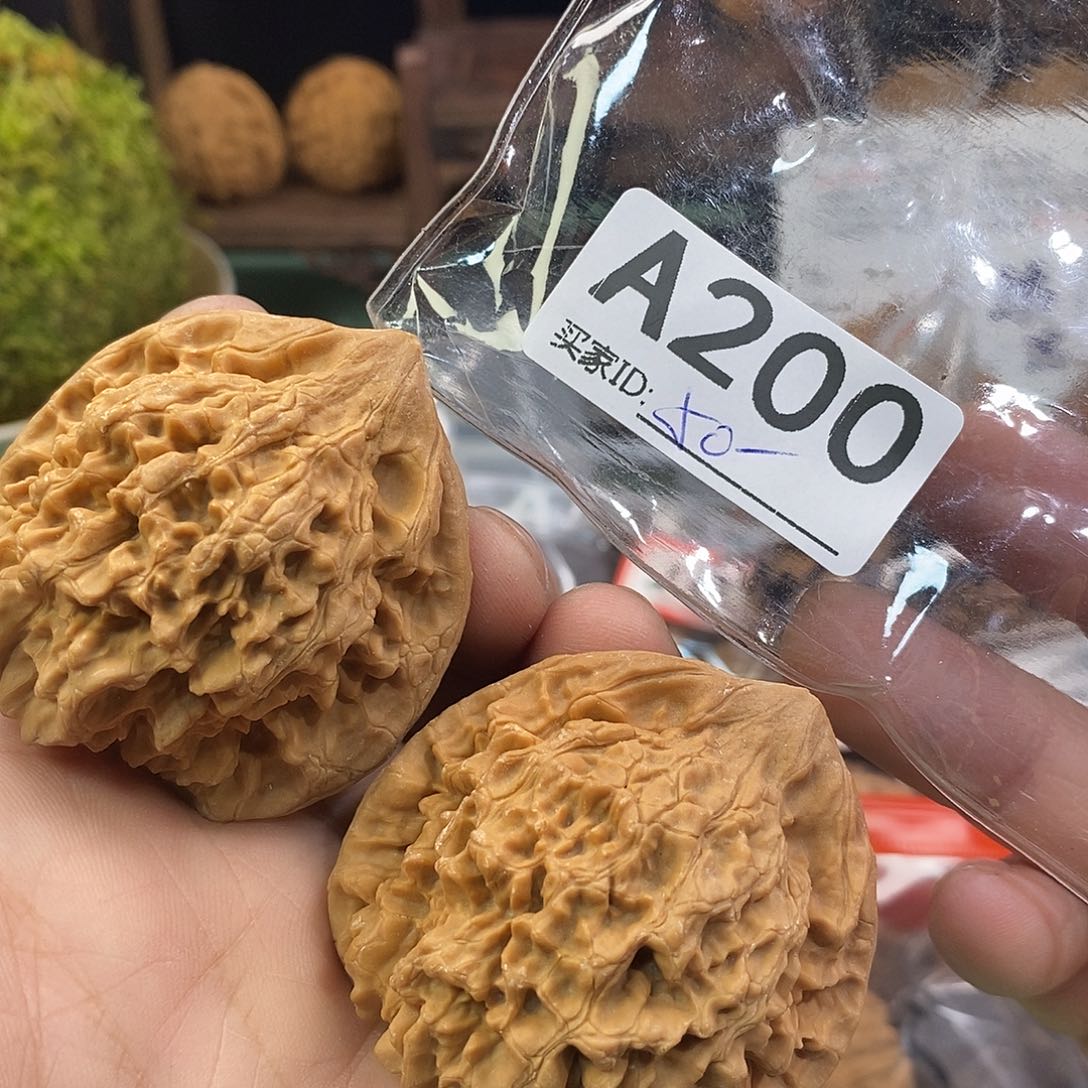 桃核把件官帽。          50尺