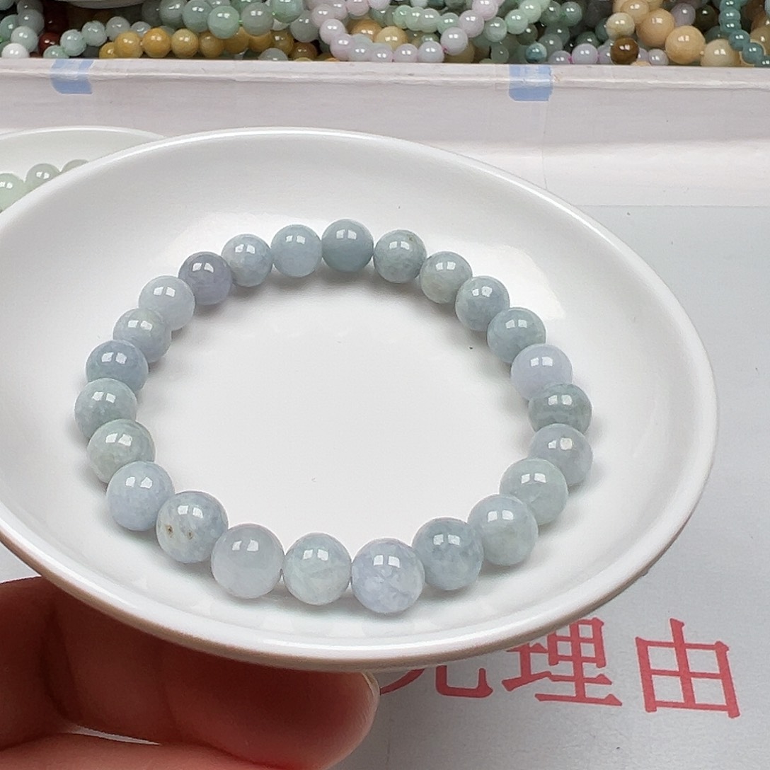 翡翠手链未镶嵌微*货主老华