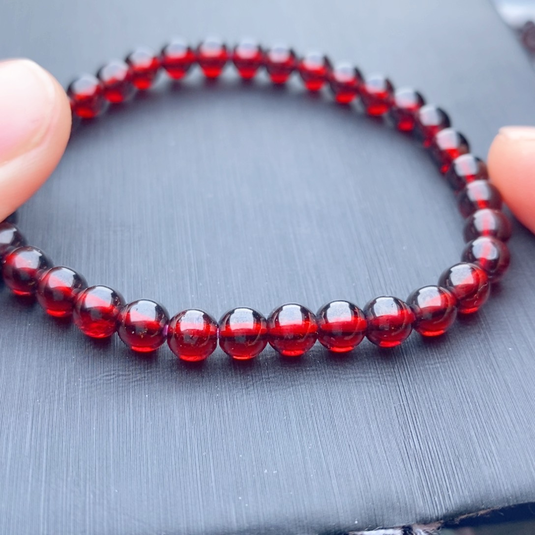 石榴石手链未镶嵌5.3