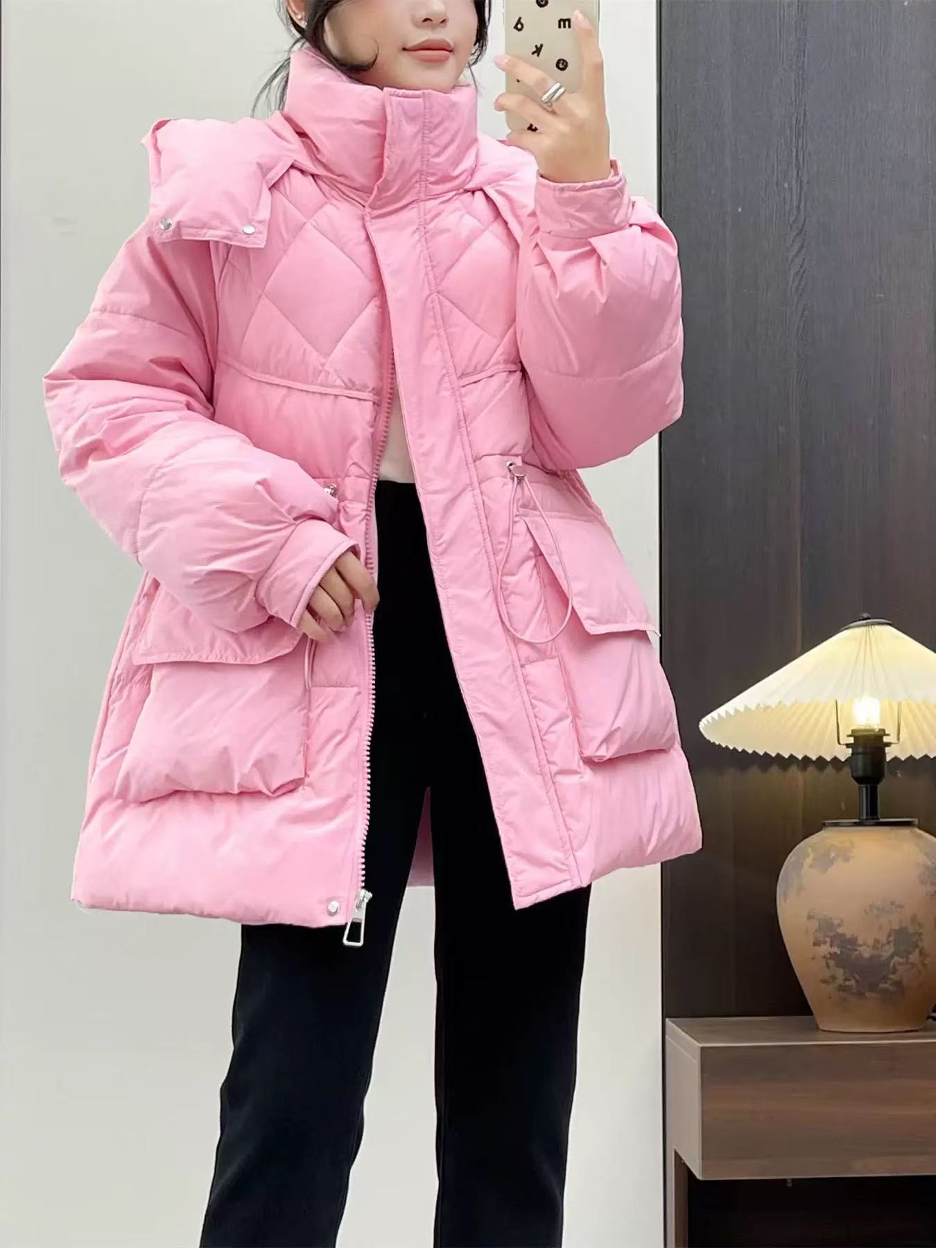 8922中长款外套DD