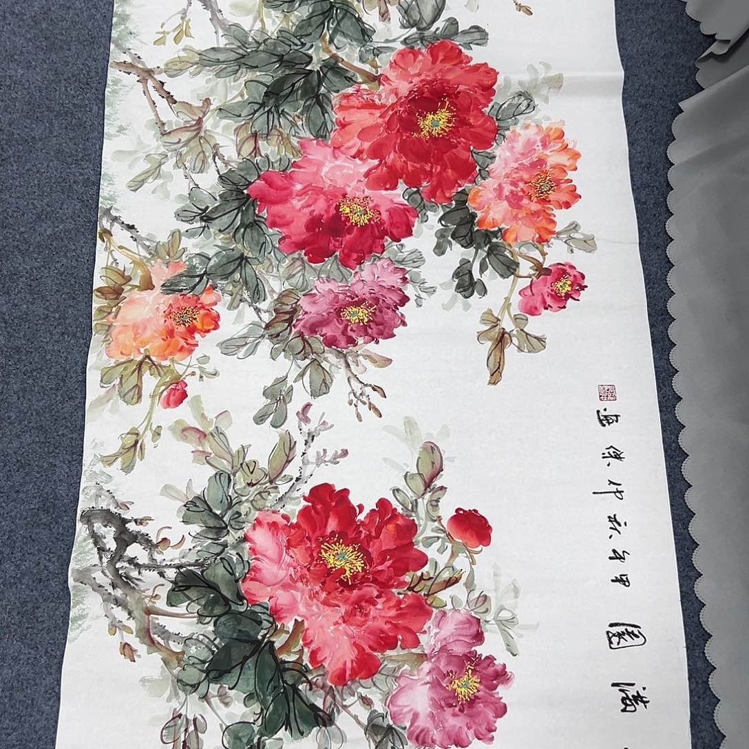 国画国画作品纯手绘作品