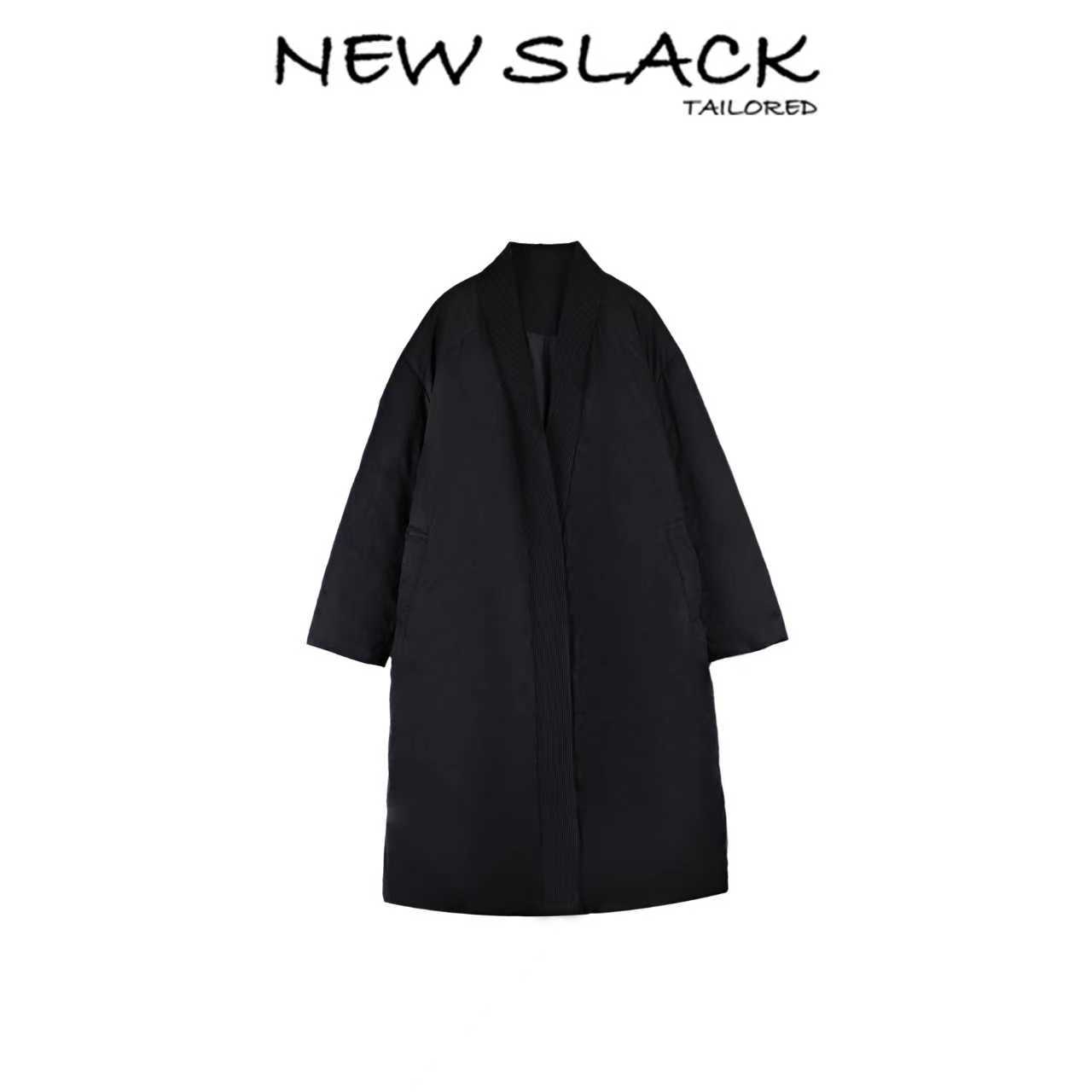 NEW SLACK NQ241009 道袍鹅绒服