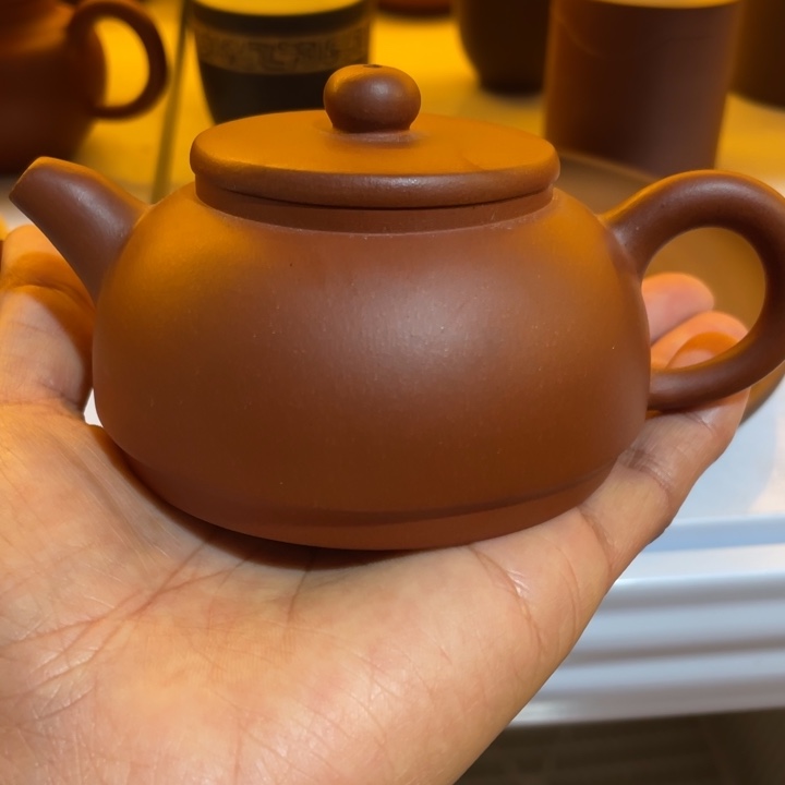 紫砂茶壶清水半月150 C