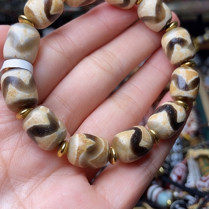 玛瑙/玉髓未镶嵌手链