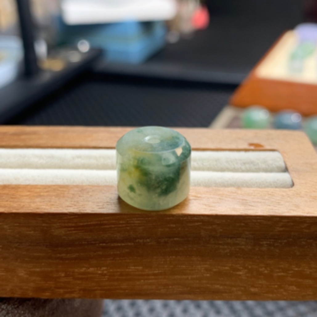 天然缅甸翡翠a货-美学意境路路通 10.5-12.5mm