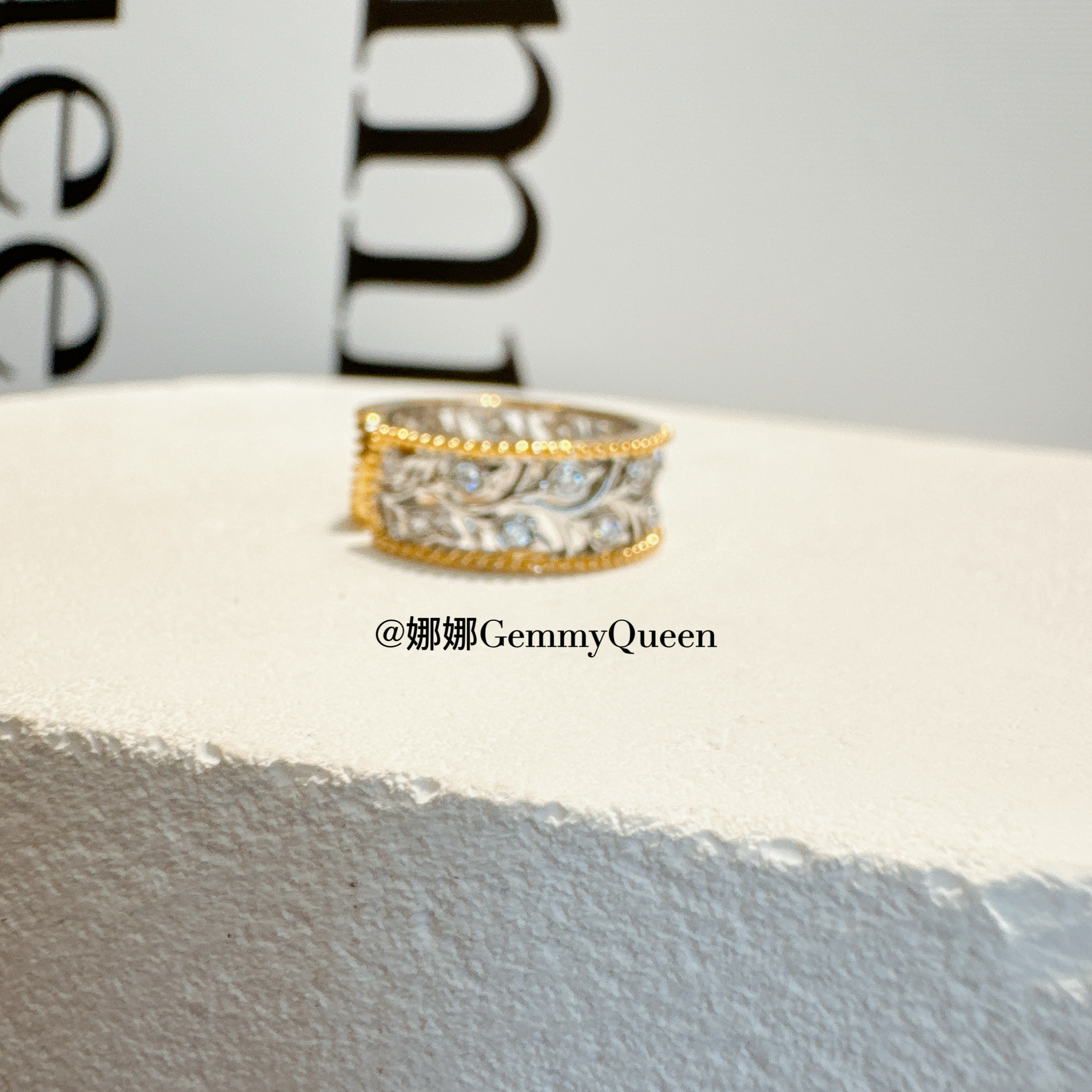 铜合金合成锆石戒指 娜娜GemmyQueen戒指GQ02616