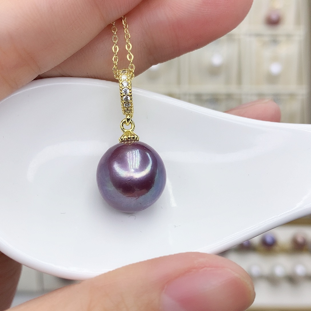 淡水珍珠颈饰合金