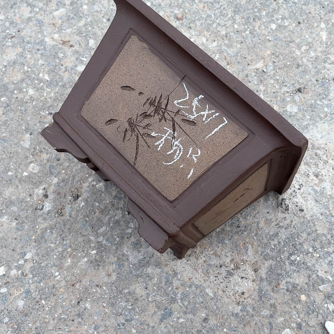 紫砂宜兴紫砂花盆，现货发