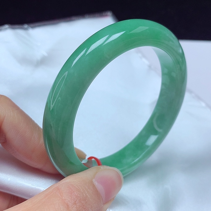 未镶嵌手镯翡翠53圈