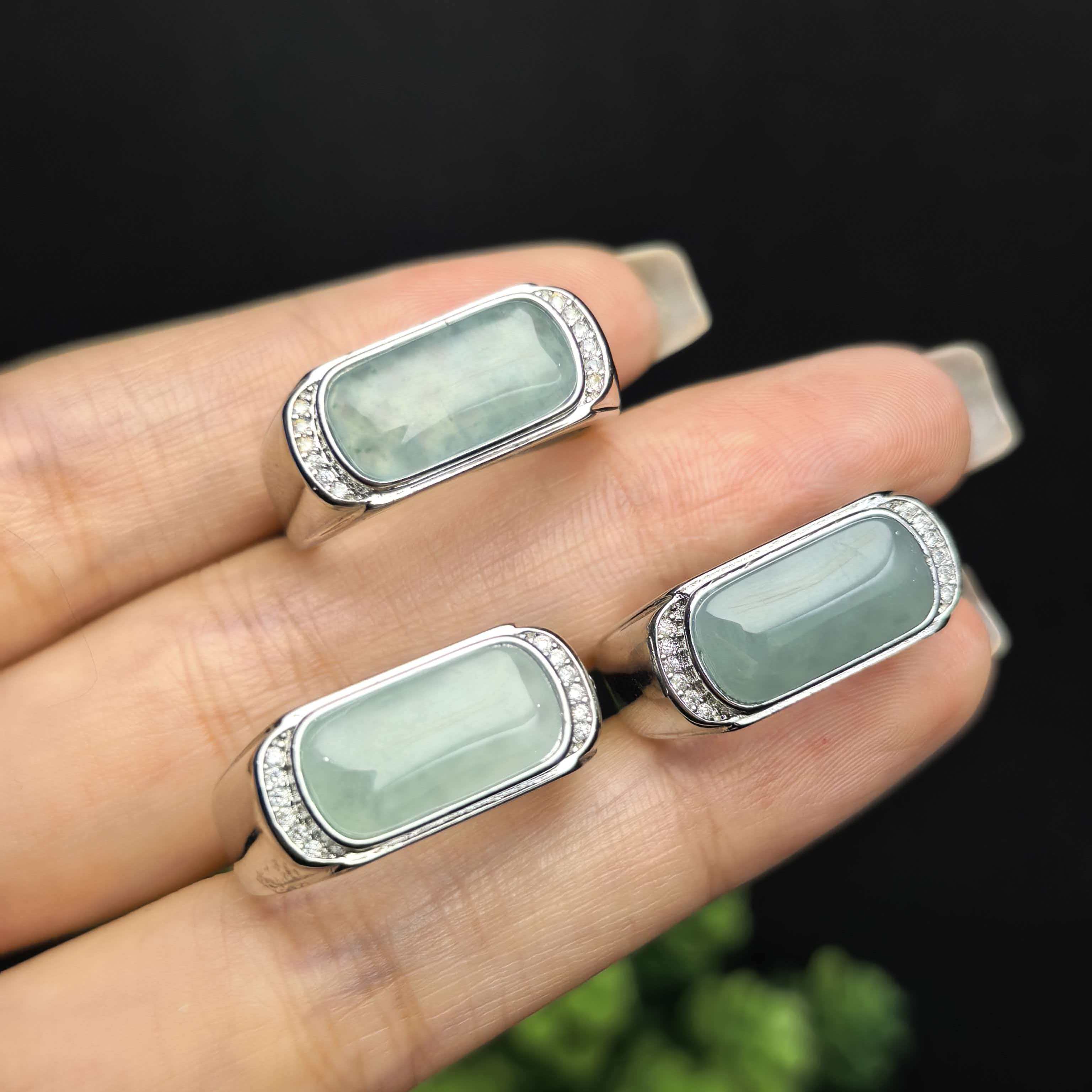 AT5505【东齐珠宝】翡翠马鞍戒指-多样性发货只发一件