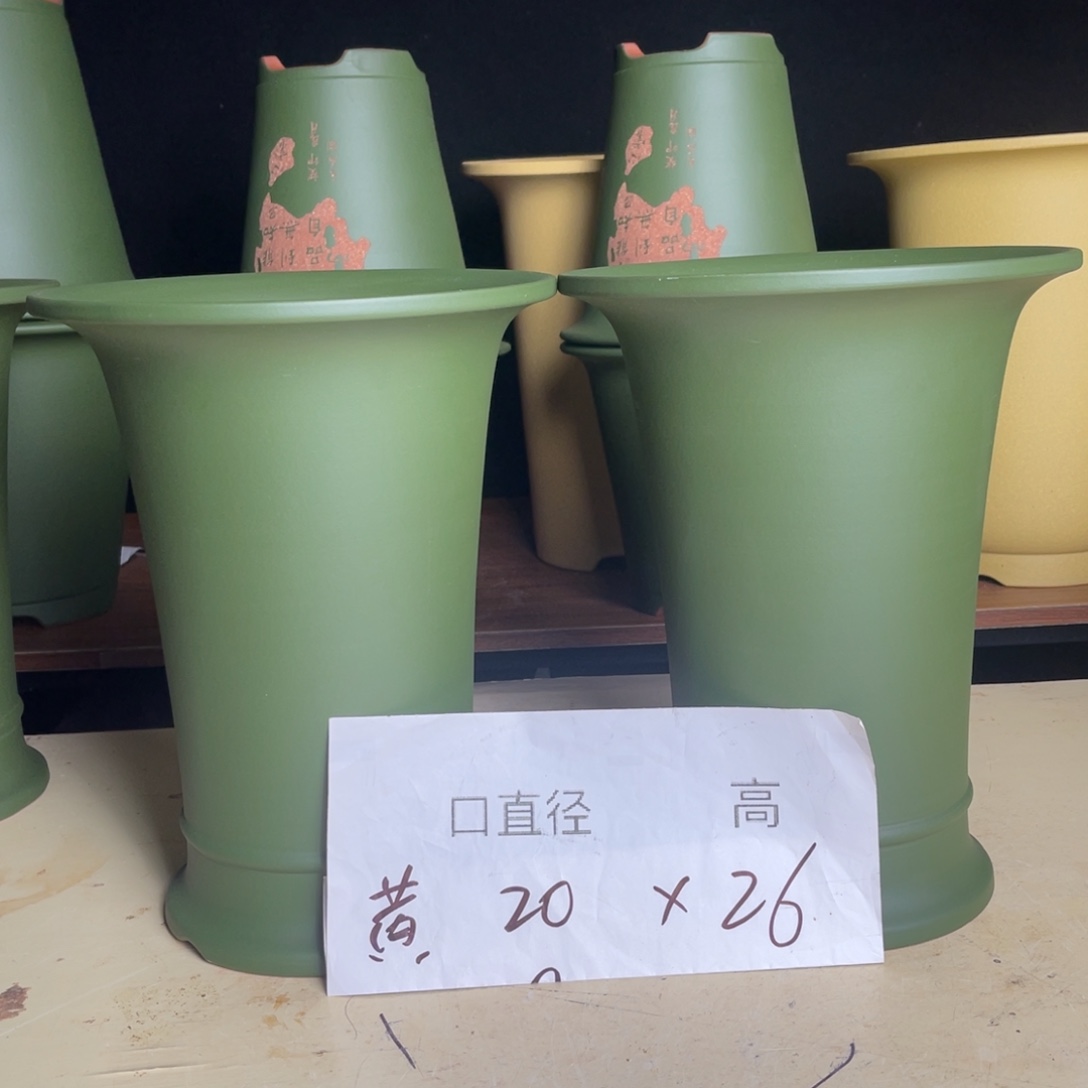 宜兴原矿紫砂花盆