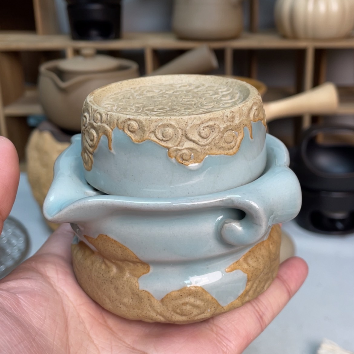【闪购商品】壶老段烧陶瓷茶器！