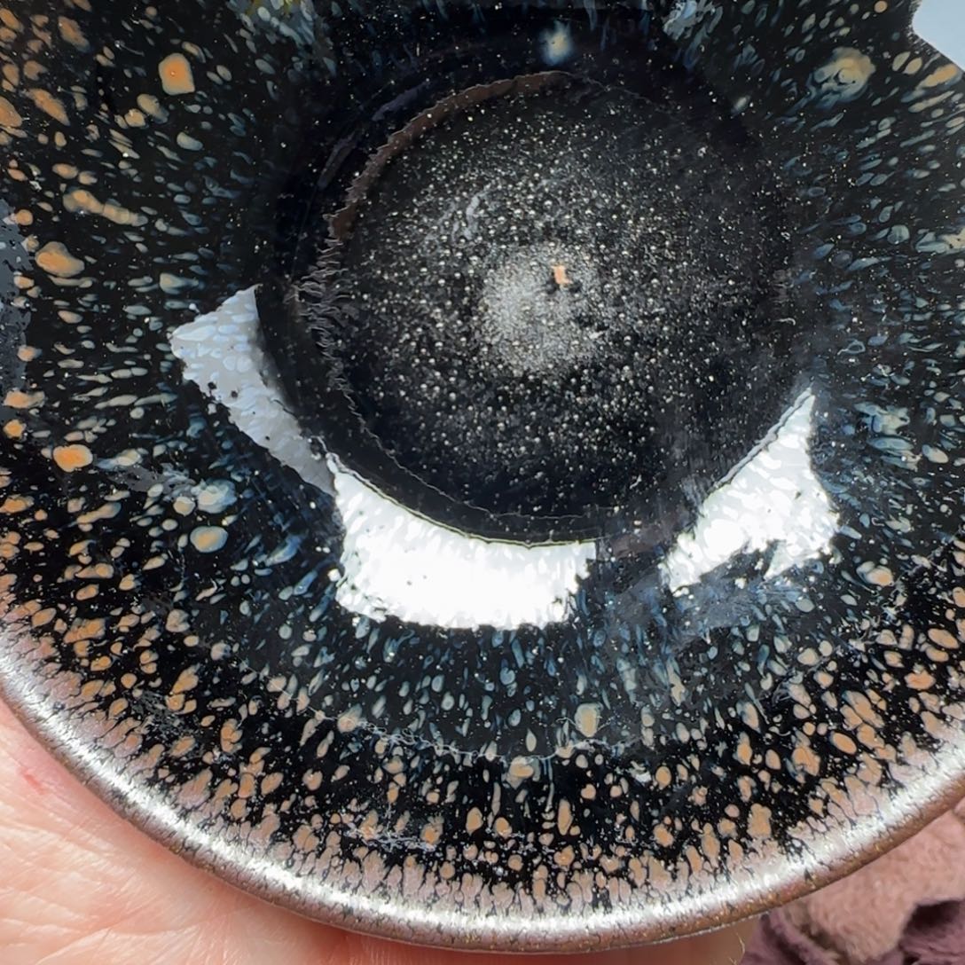 竹***计柴烧建盏茶盏茶杯104