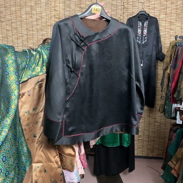 邢***房老料香云纱短款2XL