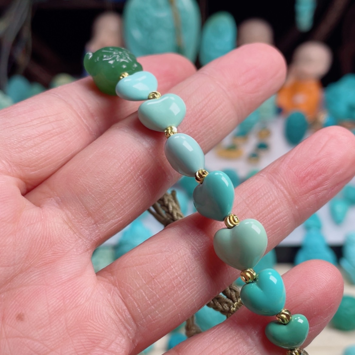 【闪购商品】绿松石吊坠(不含链)未镶嵌