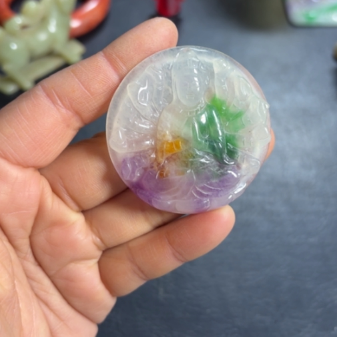 【闪购商品】紫金钵盂菩提把件