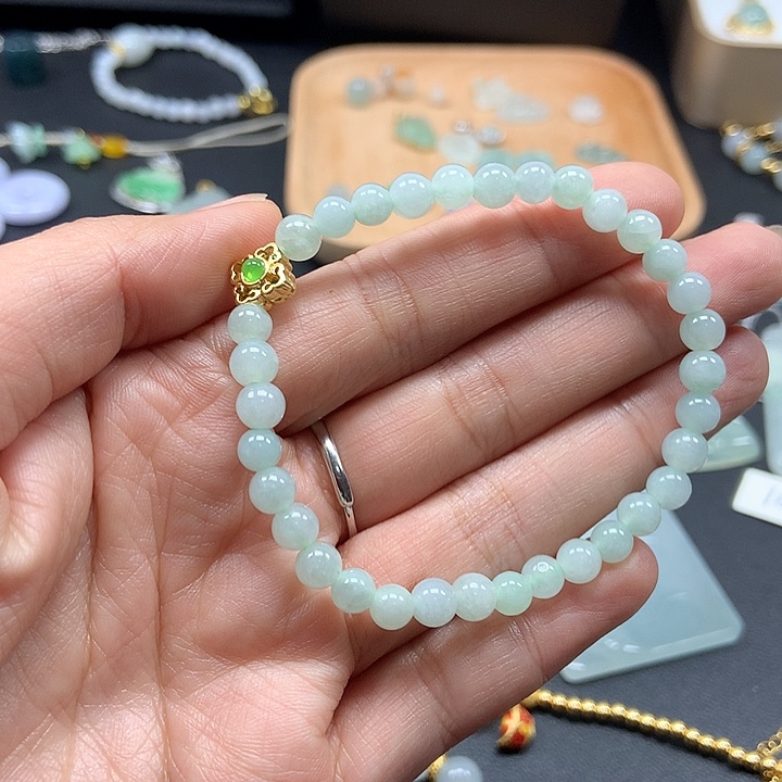 翡翠未镶嵌手串翡翠手串