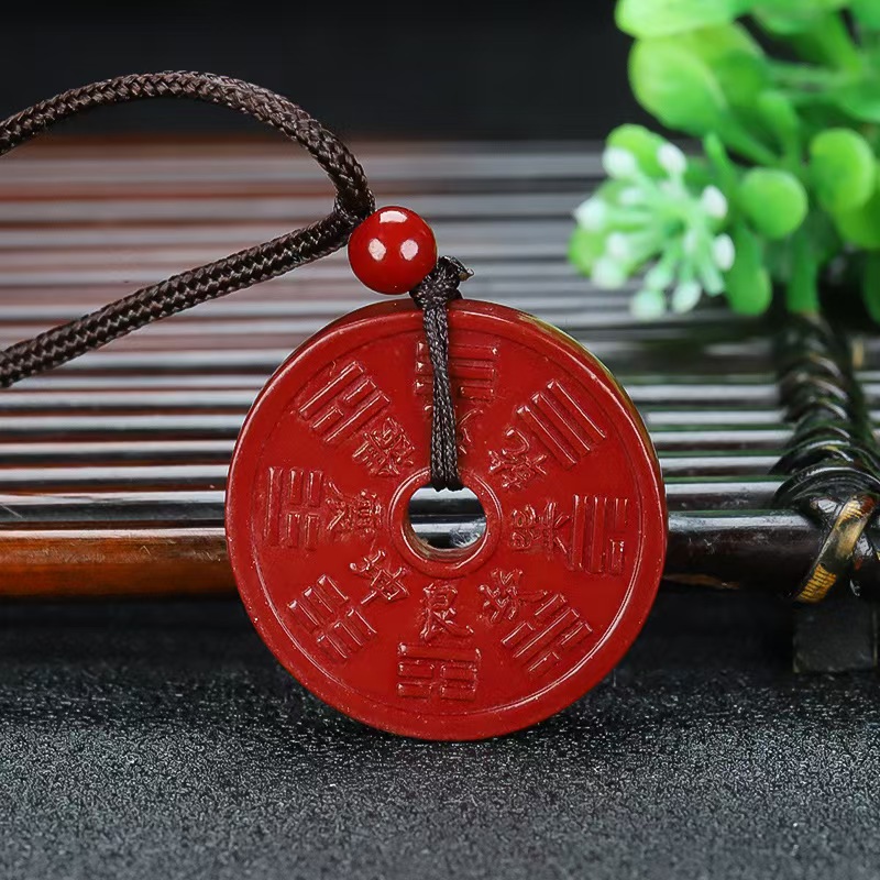 含辰砂工艺品山鬼花钱