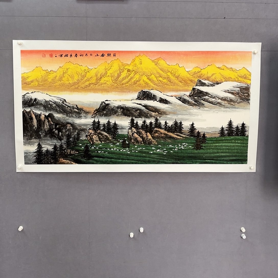 国画亲笔手绘原创