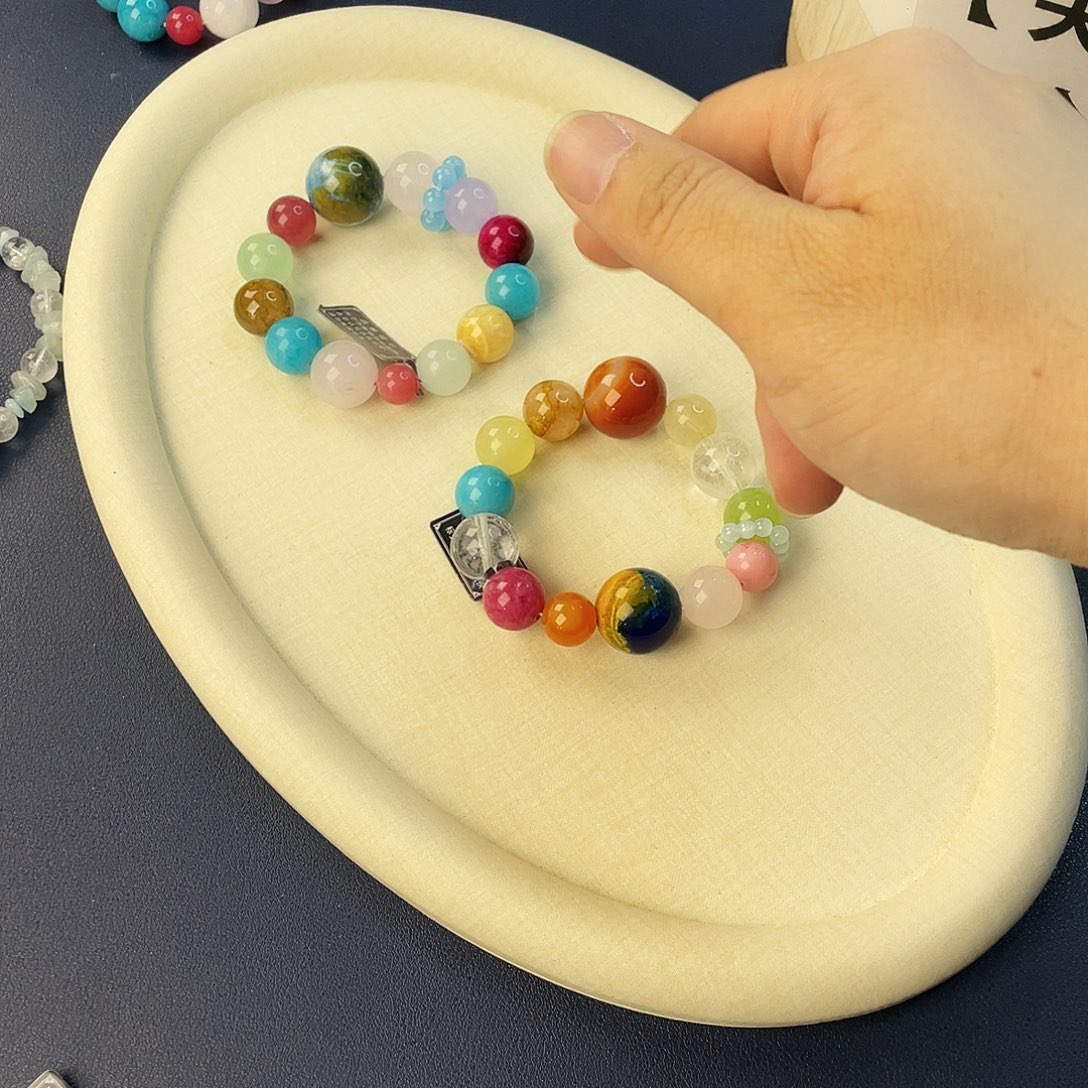 手链水晶银S925镶嵌