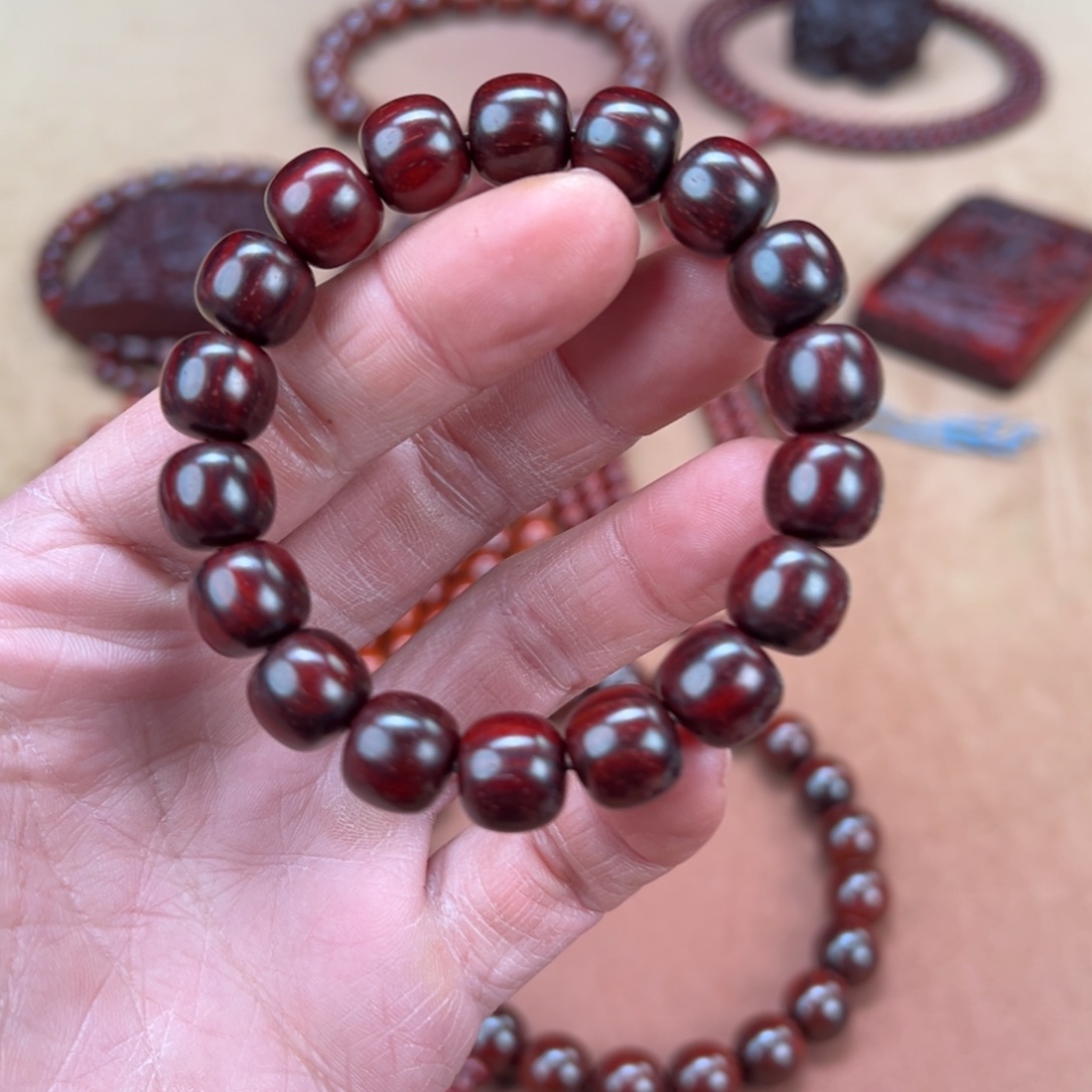 檀香紫檀（小叶紫檀）手串/手链11x12老型，168款