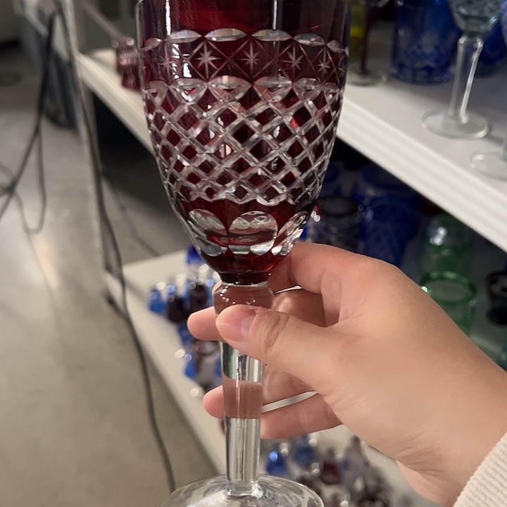 水晶玻璃手柄款微瑕一个