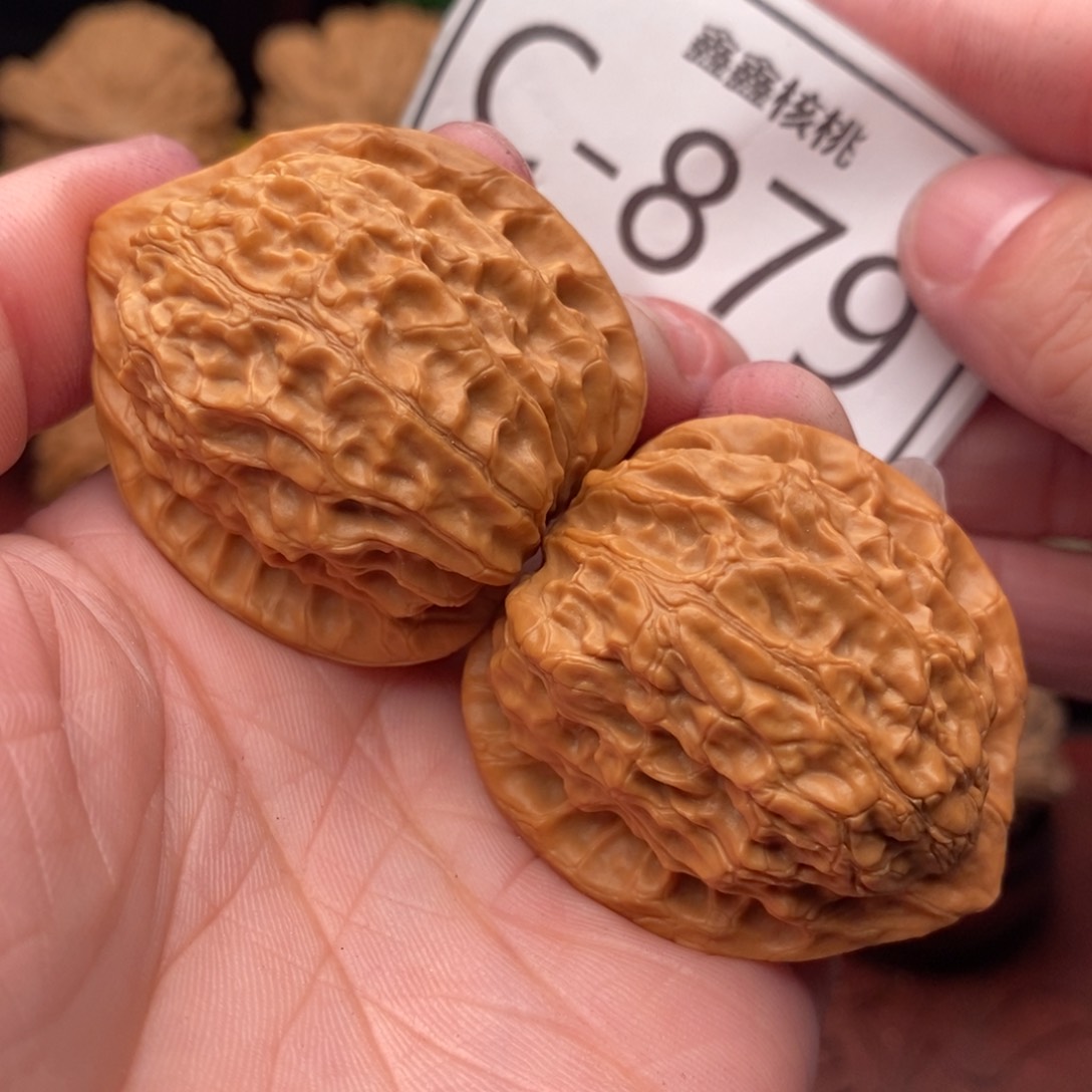 文玩核桃把件金牛37