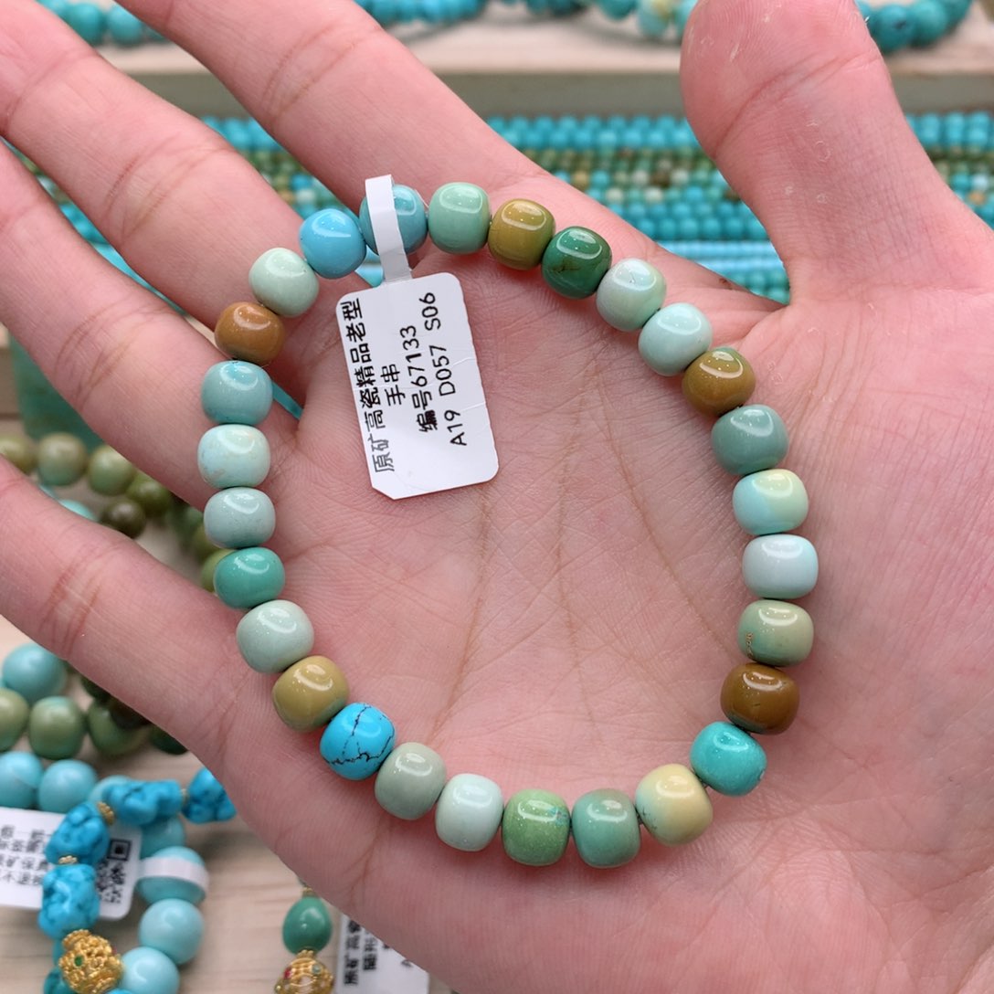 绿松石珠宝奇石未镶嵌