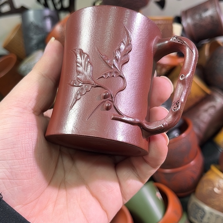 茶杯紫砂全手工紫砂主人杯