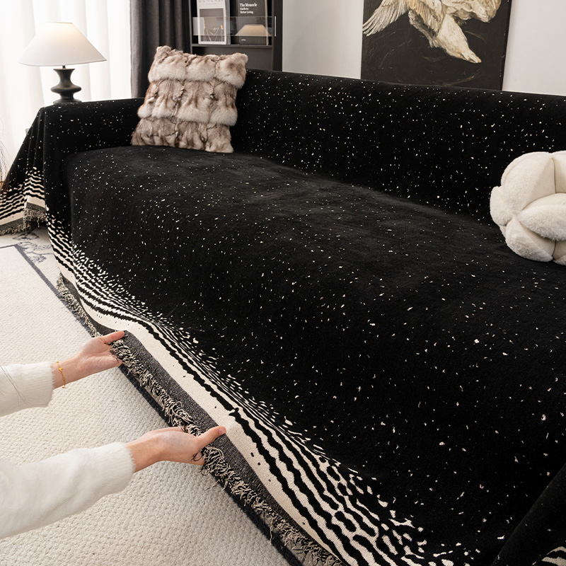 2025新款四季通用防猫抓沙发巾百搭高级感沙发盖布沙发套罩沙发毯