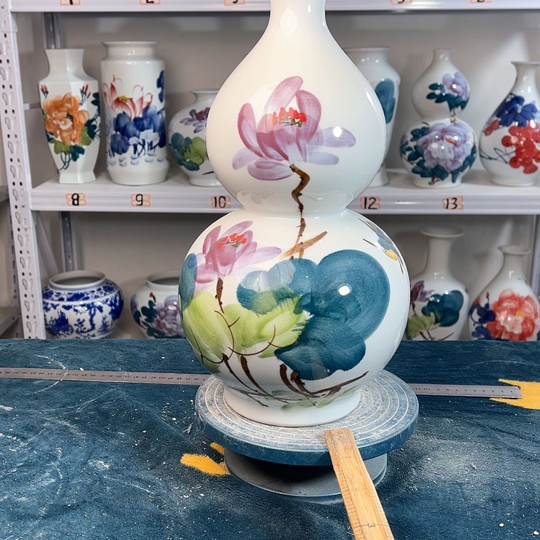 摆件景德镇陶瓷葫鸟