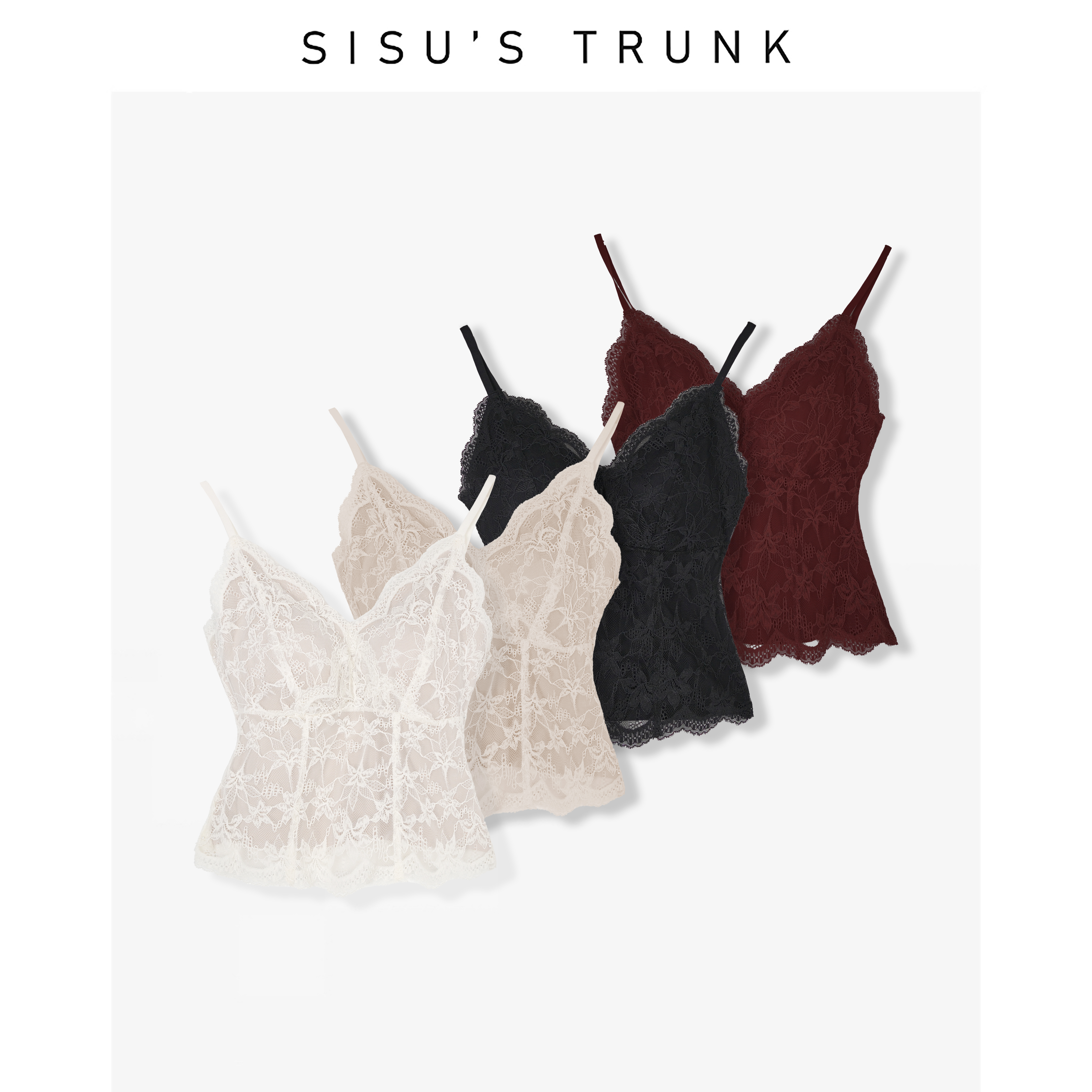 SISU【窈窕】 轻奢设计师款通勤洋气气质女士百搭打底背心