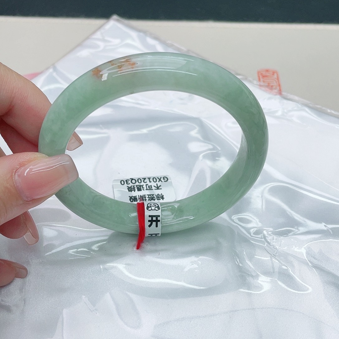 翡翠手镯未镶嵌正59.2