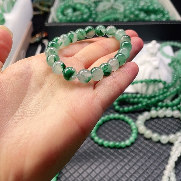 未镶嵌手串石英质玉