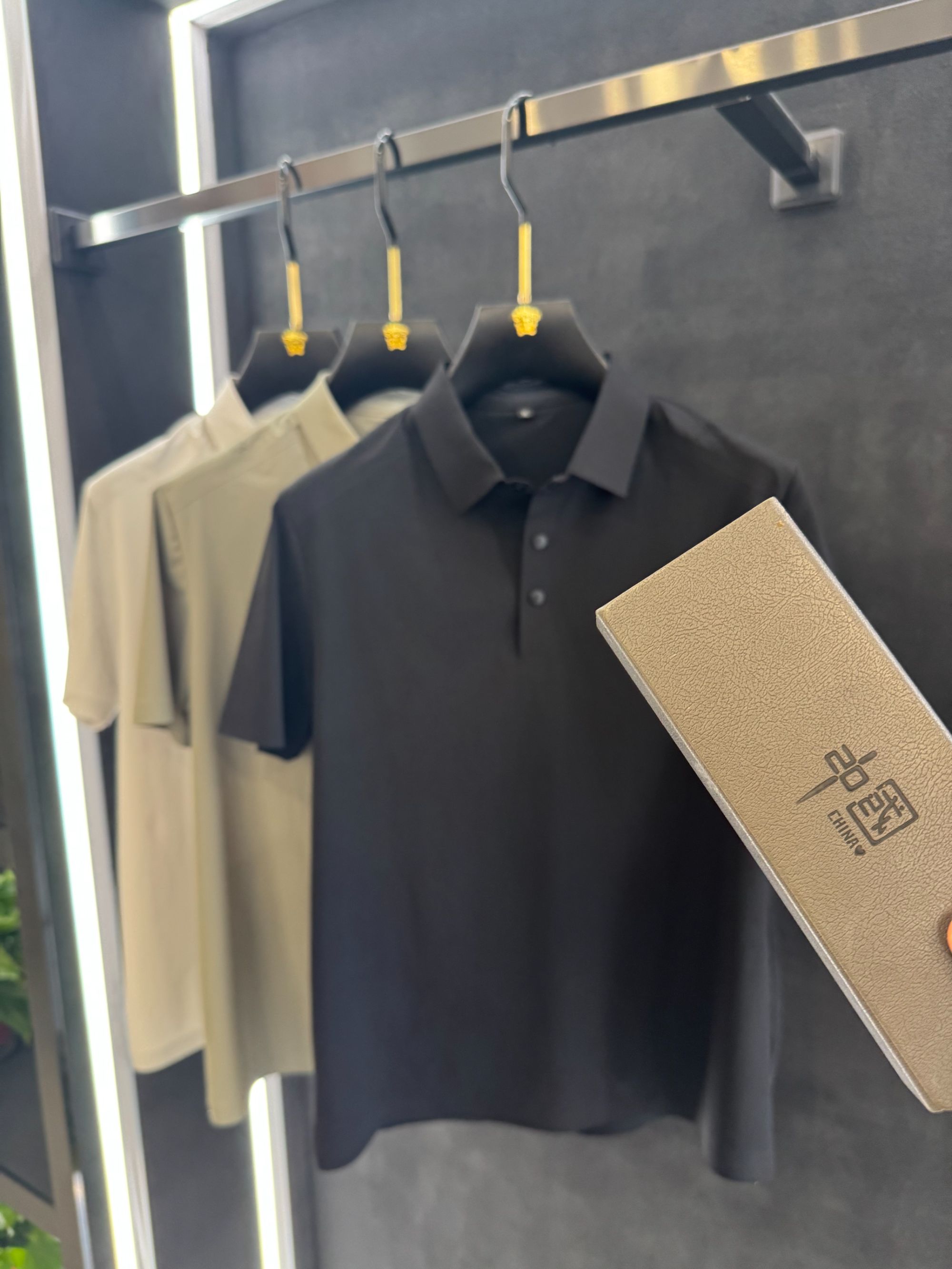 2025（太阳7版）6.25高品质男士纯色翻领修身短袖Polo衫春夏