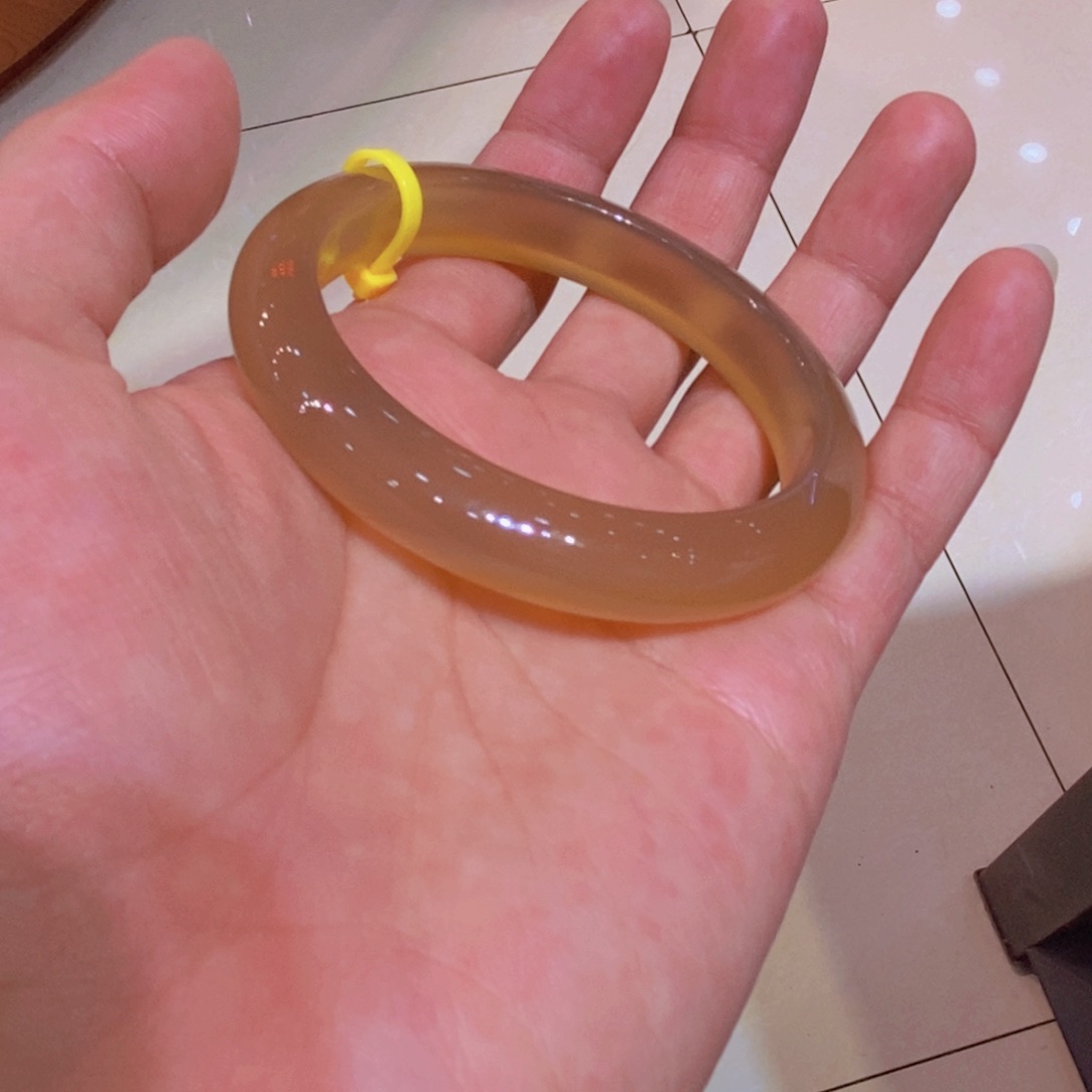 玛瑙/玉髓手镯未镶嵌奶*