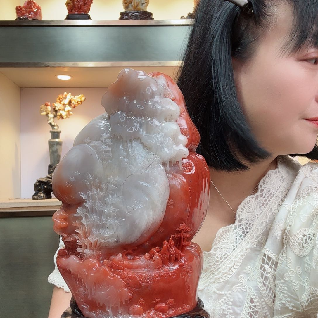 寿山石天****7寿山石摆件