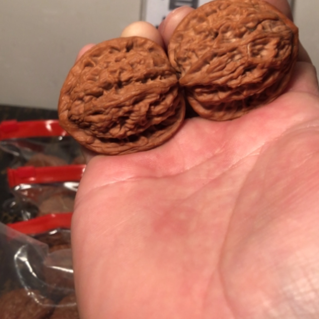 【闪购商品】文玩核桃把件虎头39