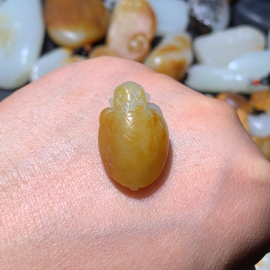 和田玉吊坠(不含链)未镶嵌随**安