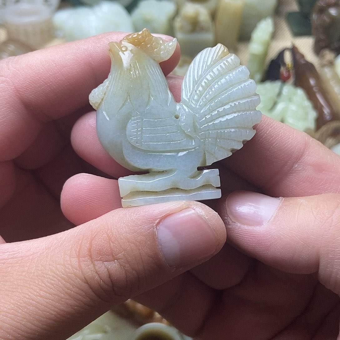 和田玉挂件未镶嵌