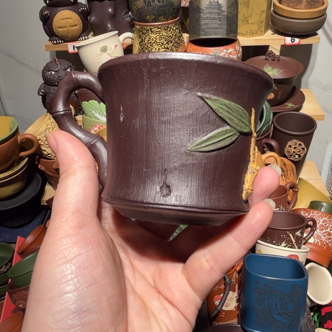 紫砂茶杯宜兴紫砂主人杯