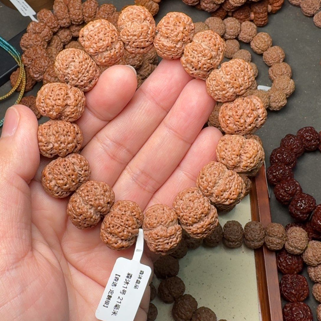 你***。金刚菩提手串森沐1号21森选定制