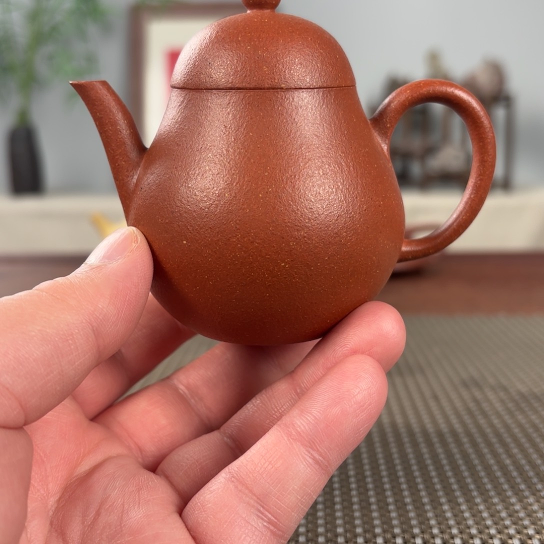 紫砂茶壶黄龙山原矿紫砂壶150